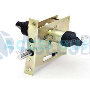 Chapa puerta de cabina doble perilla IMP.