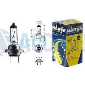 Foco H7 24V Narva 70w
