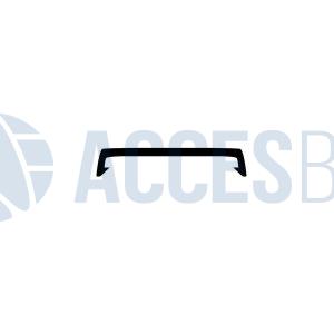 Perfil PVC tapajunta Ancha x 6m Gris Claro