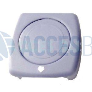 Porta vaso Negro Cerrado Imp. Azul