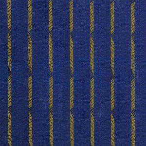 Tela Cortina Luxo Azul Con amarillo