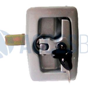 Chapa de bodega Aluminio C/jalador “T” LD IMP.