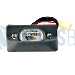 Faro Luz De Placa y/o Matrícula Gris Imp.