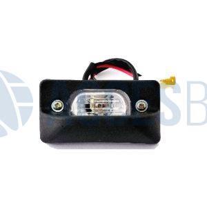 Faro Luz De Placa y/o Matrícula Negro Imp.