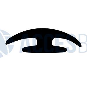 Jebe de carril de piso Delgado