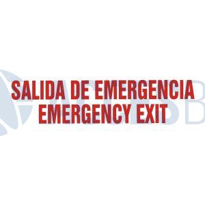 Logo Salida De Emergencia Transparente