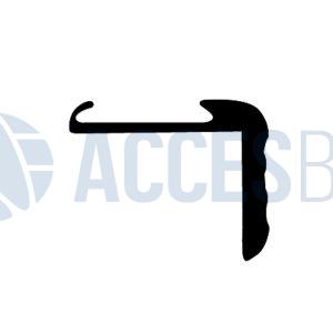 Perfil Aluminio Cantonera C/Ranura P/graca x 6m