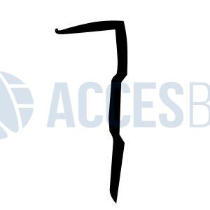 Perfil PVC Acabado interior de ventana T/L S/tapa