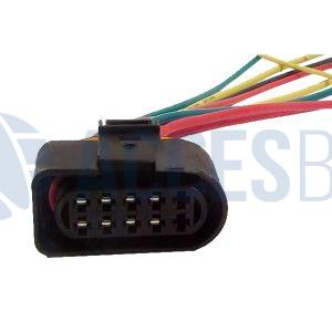 Soquete C/Base P/Faro Delantero 8 Pines MP G7 Imp.