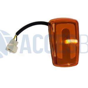 Faro Lateral Moderno LED Ambar 24V Imp.