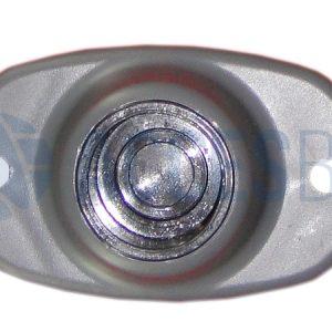 Zapata de Piso Gris Oscuro.