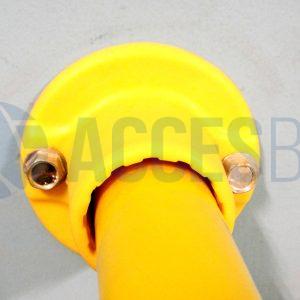 Zapata de Piso Redondo Amarillo Alt.