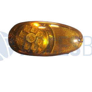 FALA221 Faro Lateral Direccional MP G6 C/9 Led Ambar T/Gota 12-24V Alt.