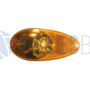 FALA222 Faro Lateral Direccional Comil 2012 C/5 Led Ambar 12-24V Alt.