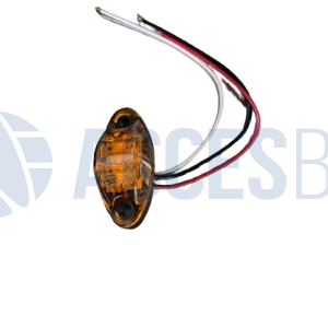 FALA228 Faro Lateral Ovalado Mod. C/2 Led Ambar 85x35mm 12-24V Alt.